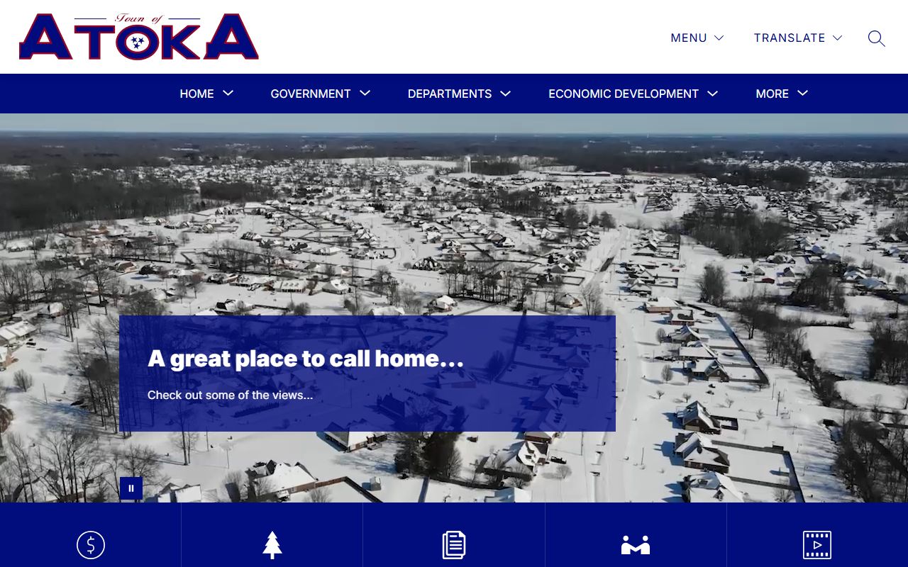 Atoka Residents Directory town website source