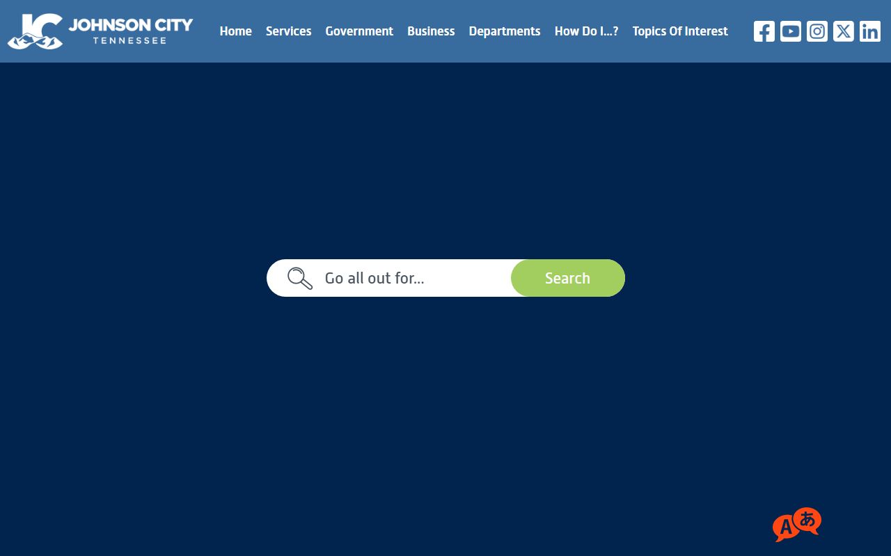 Johnson City Residents Directory city website source