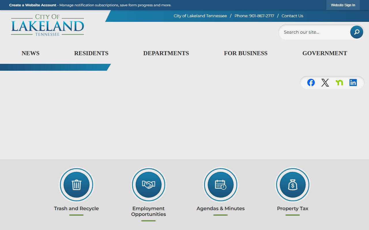 Lakeland Residents Directory city website source