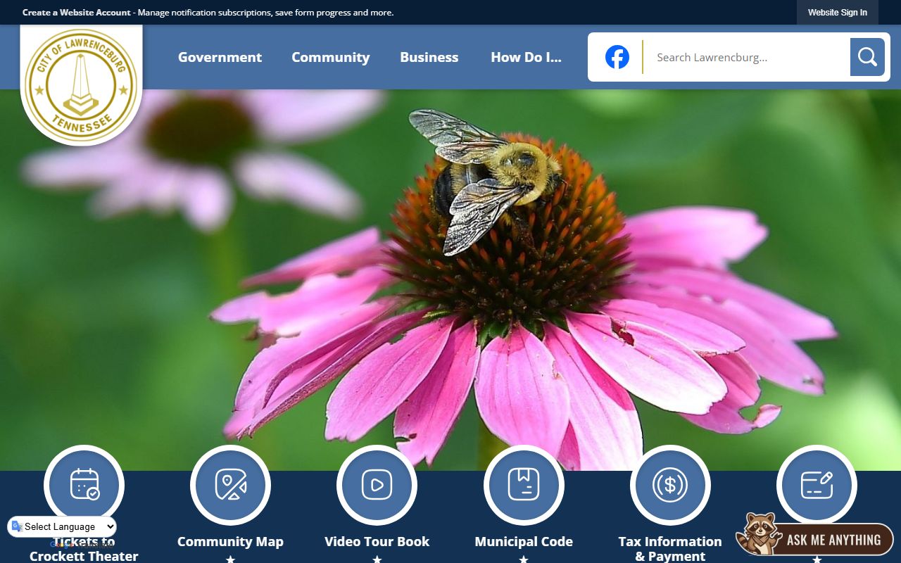 Lawrenceburg Residents Directory city website source