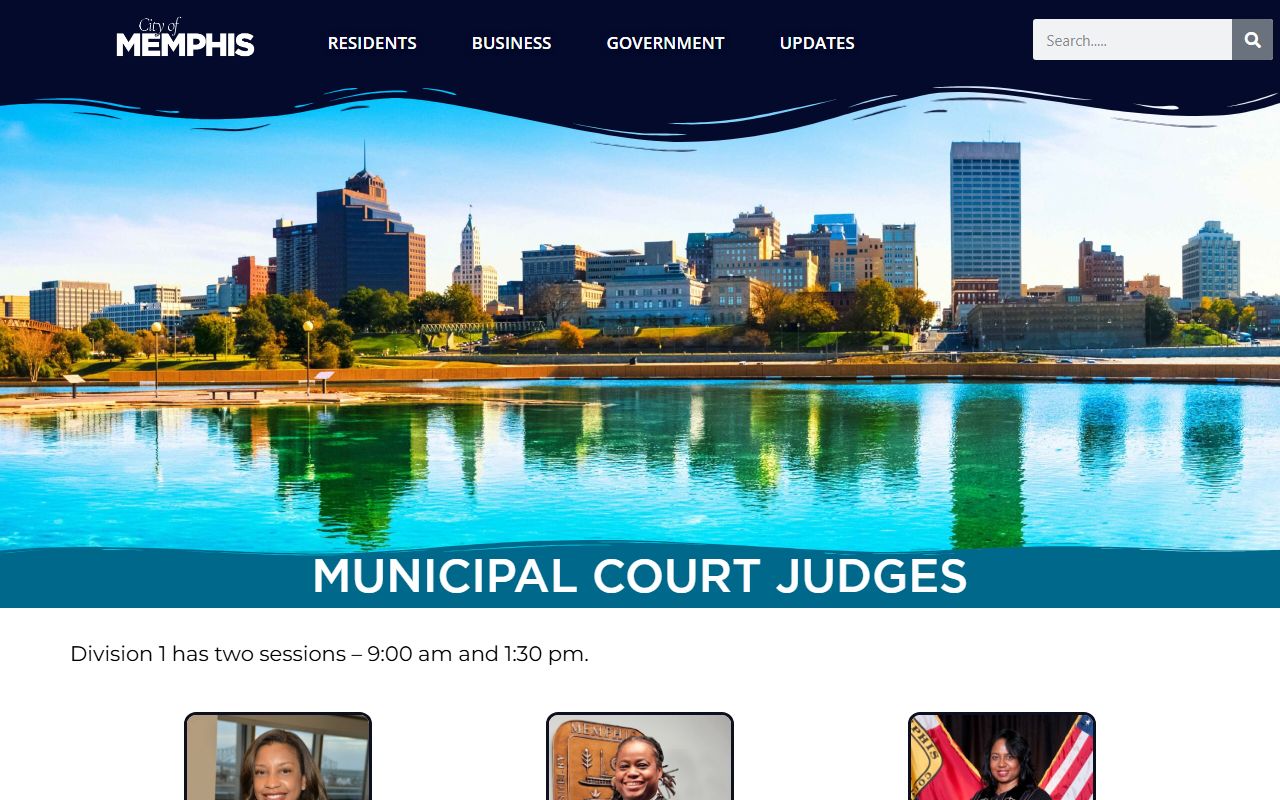Memphis Residents Directory court and history research at the municipal court source