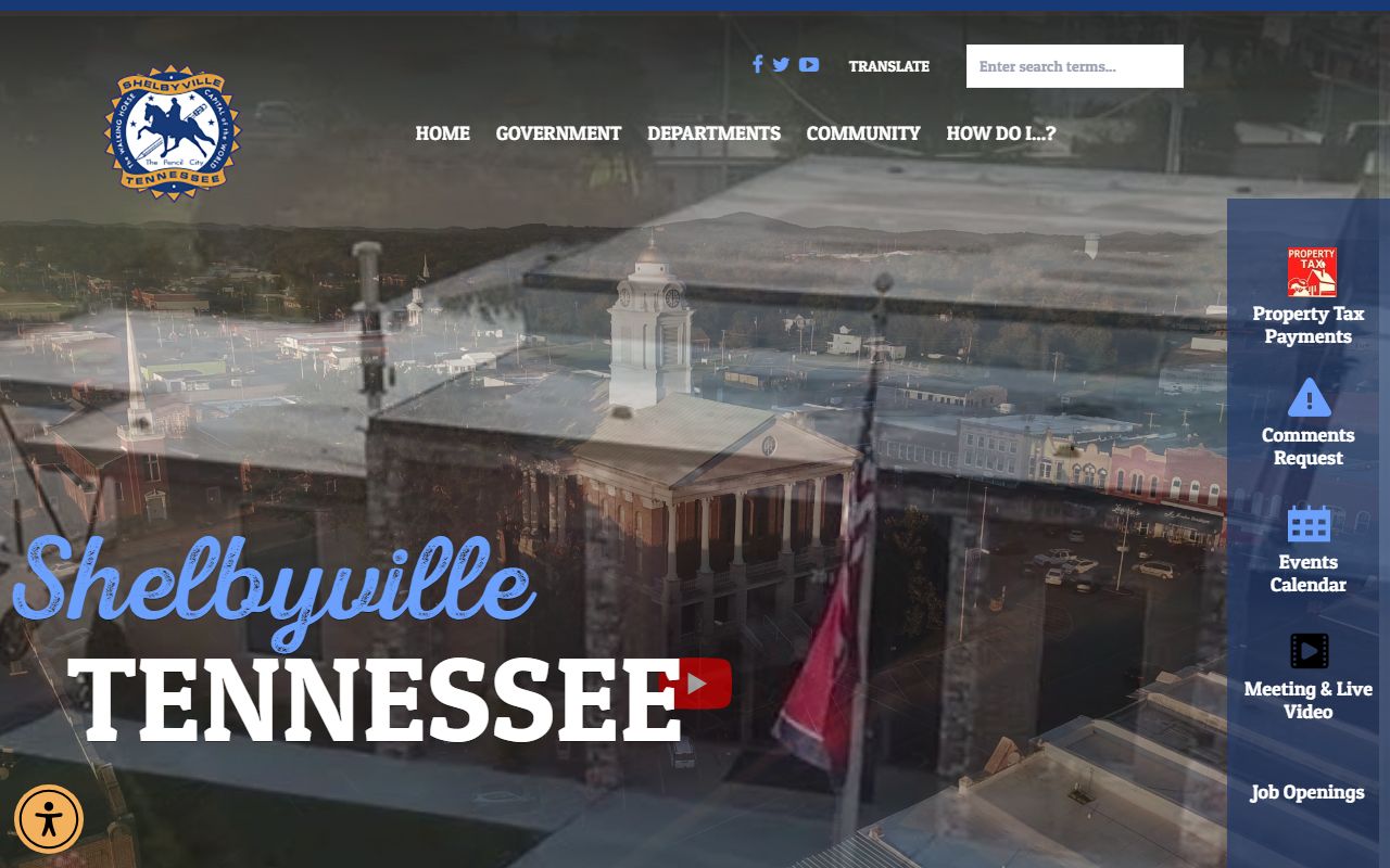 Shelbyville Residents Directory city website source