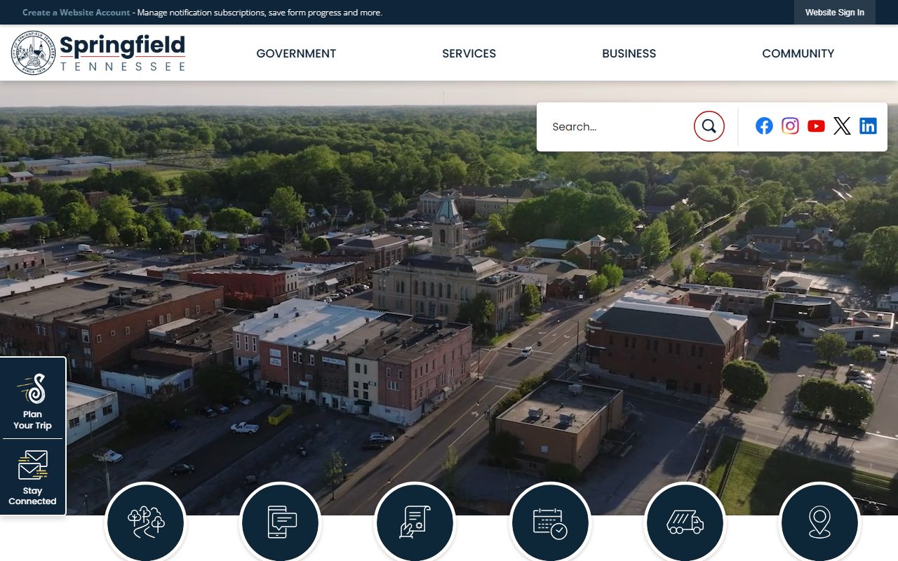 Springfield Residents Directory city website source