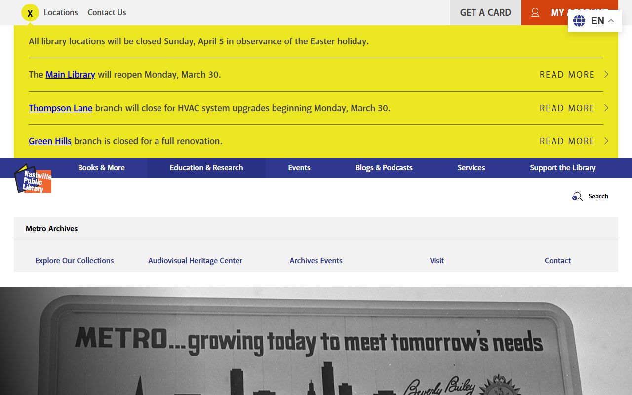 Davidson County Residents Directory research at Nashville Metro Archives