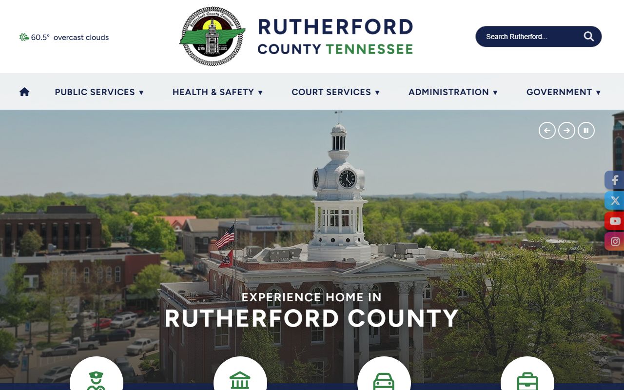 Rutherford County Residents Directory court access source