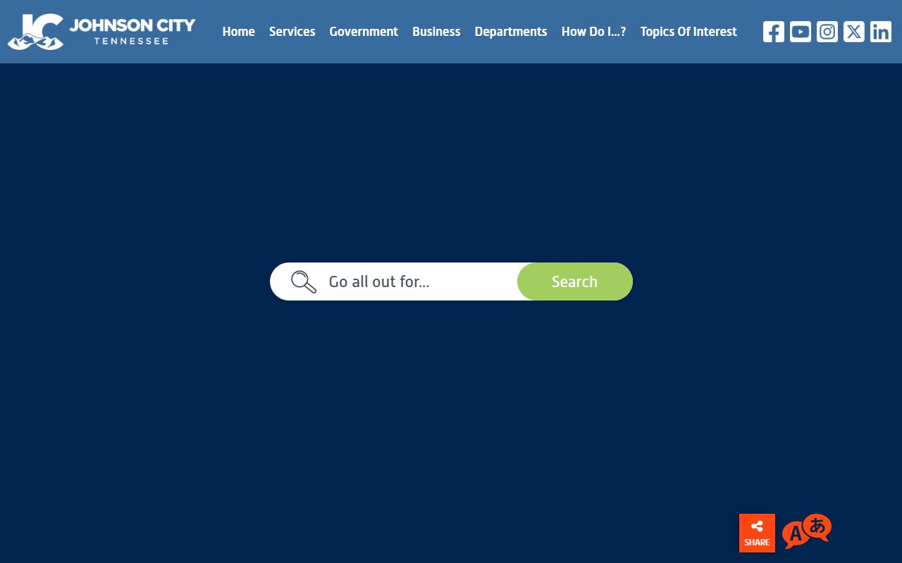 Johnson City Residents Directory county handoff source